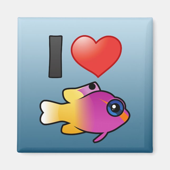 I Kärlek Royal Gramma Magnet (Framsidan)