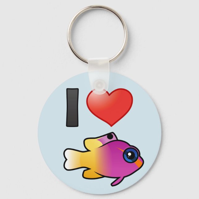 I Kärlek Royal Gramma Nyckelring (Framsida)