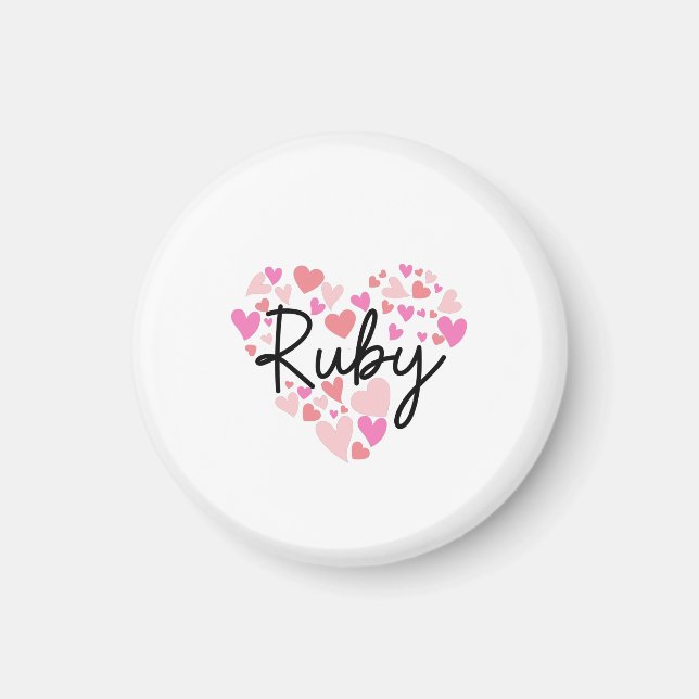 I kärlek Ruby Magnet (Framsidan)
