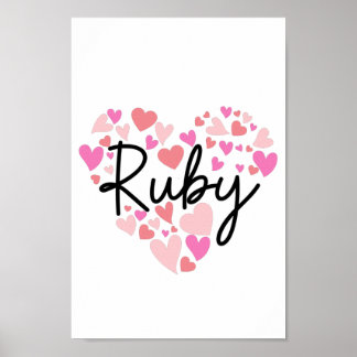 I kärlek Ruby Poster