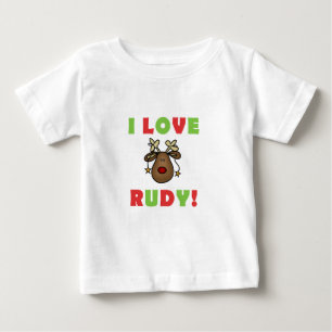 I Kärlek Rudy Tshirts och Gifts