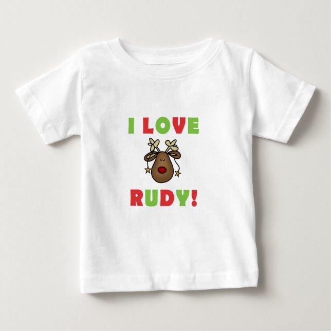 I Kärlek Rudy Tshirts och Gifts (Framsida)