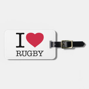 I KÄRLEK RUGBY BAGAGEBRICKA