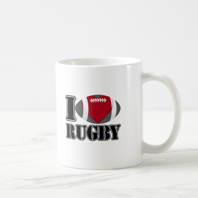 I Kärlek Rugby-Mugg Kaffemugg (Höger)