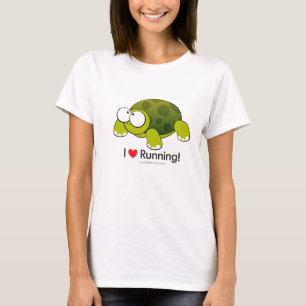 I Kärlek Running - Turtle T Shirt