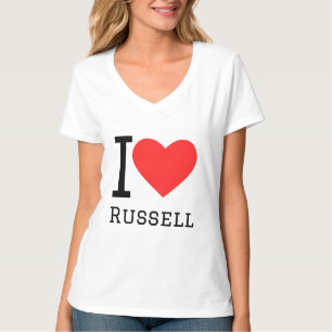 I kärlek russell t shirt