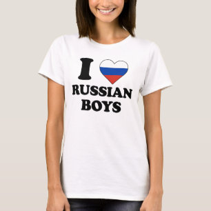 I kärlek Russian Boys Tee