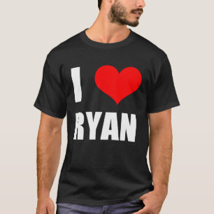I Kärlek Ryan Heart T Shirt