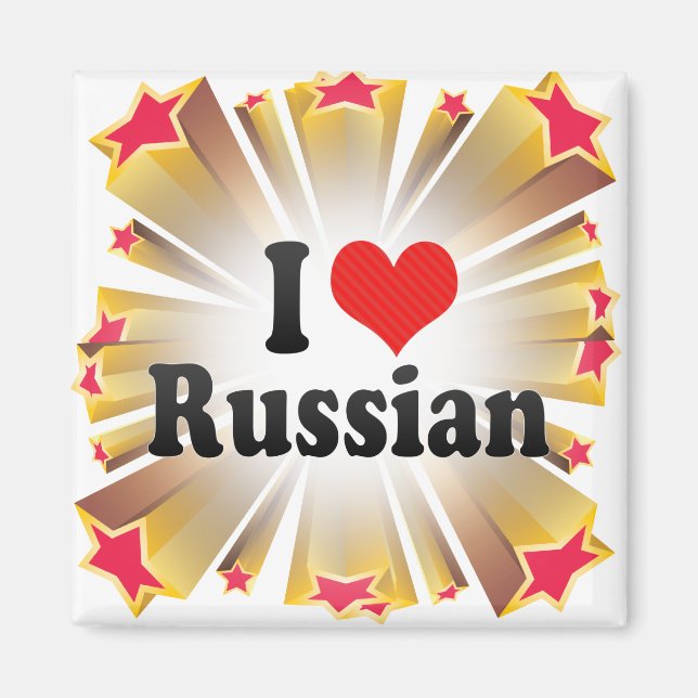 I Kärlek ryska Magnet (Framsidan)