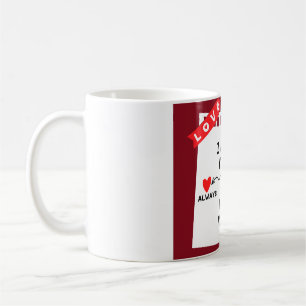 "I kärlek så mycket" Kaffemugg