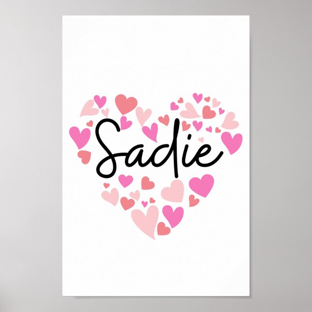 I kärlek Sadie Poster (Framsidan)