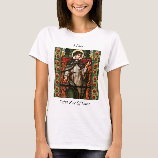 i kärlek saint ro i lima tee shirt (Framsida)