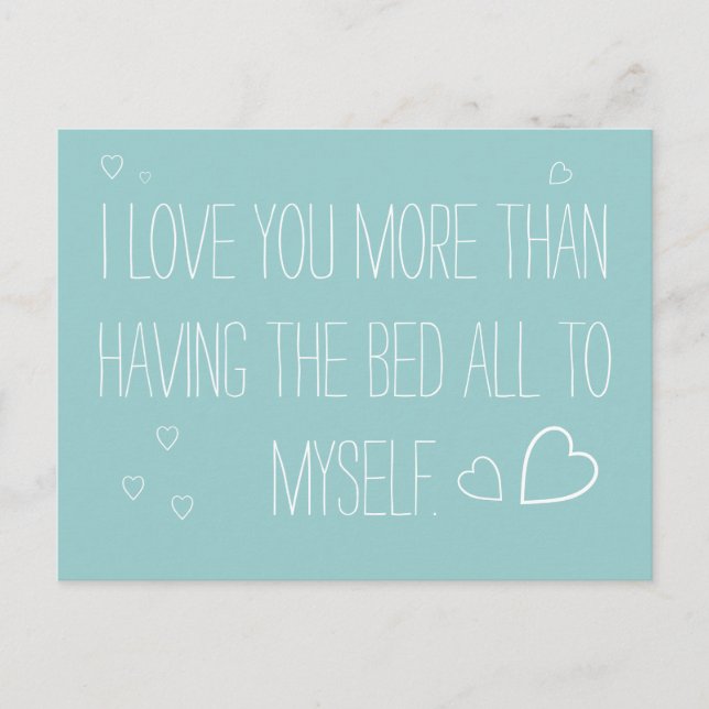 I kärlek saknar du mer att du avstånd vykort länge (Framsida)