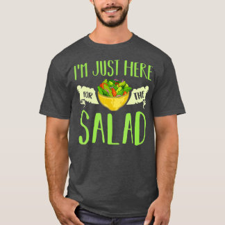 I Kärlek Salad Vegan Gift Dressing Bowl T Shirt