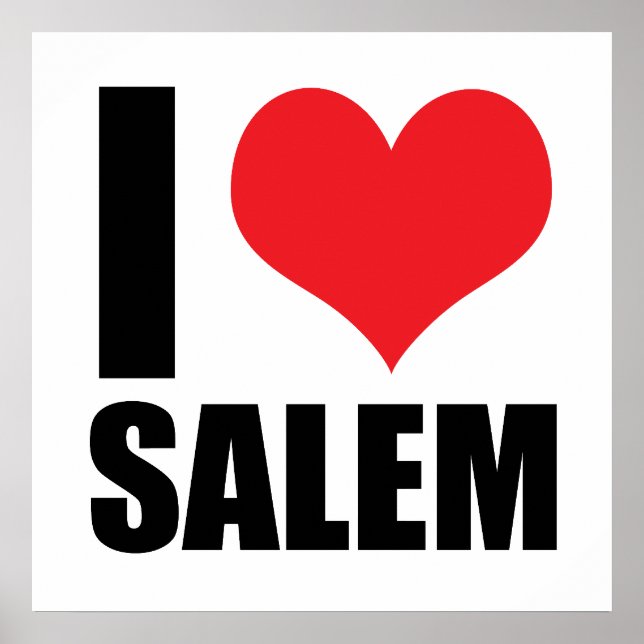 I kärlek Salem Poster (Framsidan)