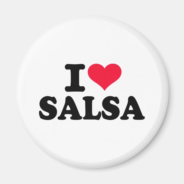 I kärlek salsa magnet (Framsidan)