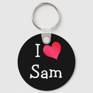 I Kärlek Sam Nyckelring