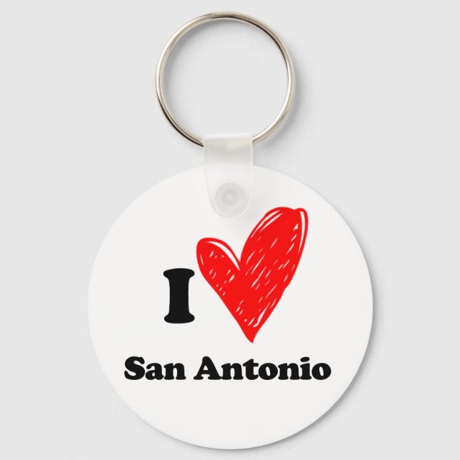 I kärlek San Antonio Nyckelring (Framsida)
