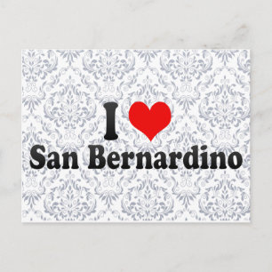 I Kärlek San Bernardino, Förenade Stater Vykort