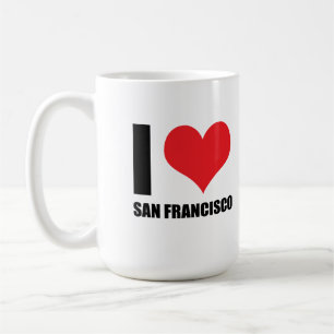 I kärlek San Francisco Kaffemugg