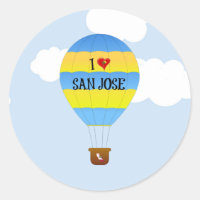 I Kärlek San Jose, hett-luft-ballongen