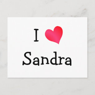 I Kärlek Sandra Vykort