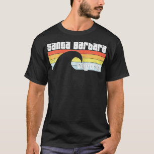 I Kärlek Santa Barbara Beach California CA Pacific T Shirt