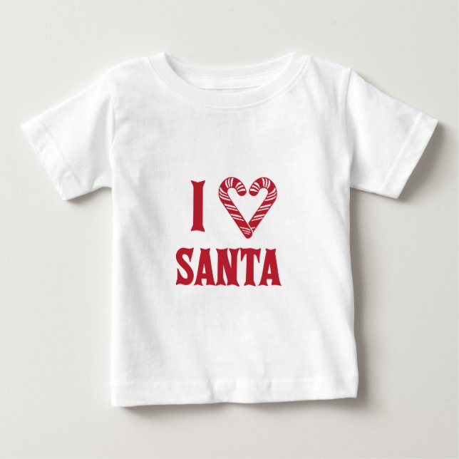 I Kärlek Santa T-shirt (Framsida)