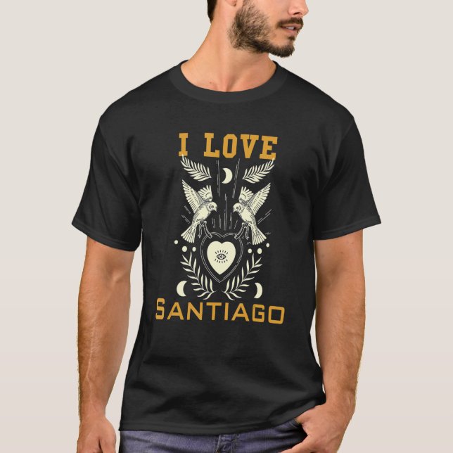 I kärlek Santiago T Shirt (Framsida)