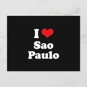I KÄRLEK SAO PAULO VYKORT
