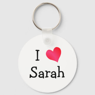 I Kärlek Sarah Nyckelring