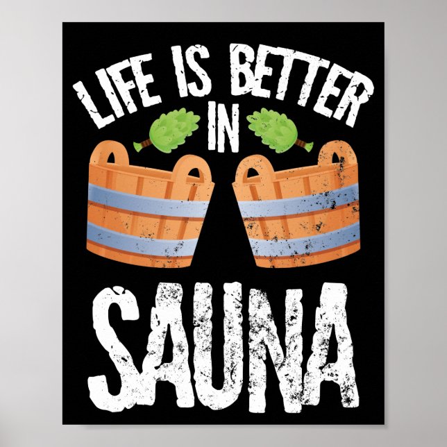 I kärlek saunas poster (Framsidan)