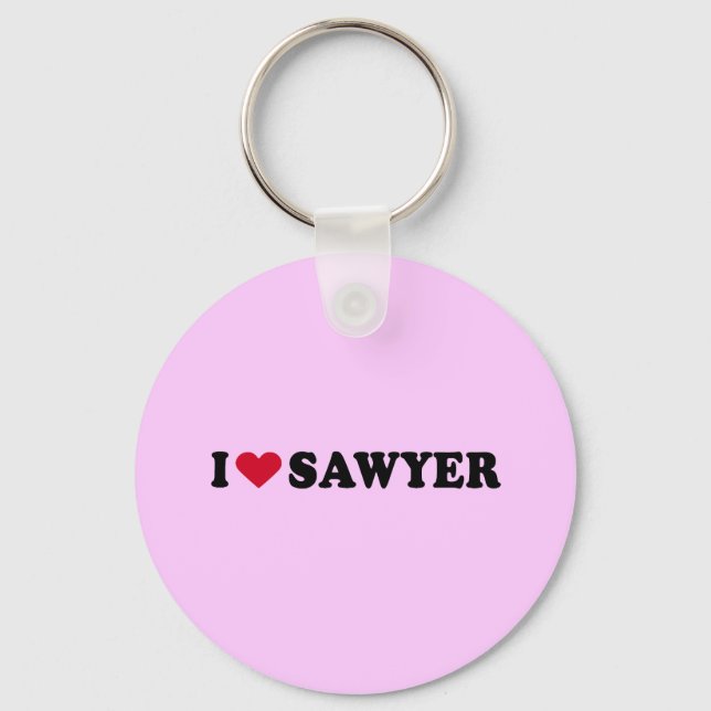 I KÄRLEK SAWYER NYCKELRING (Framsida)