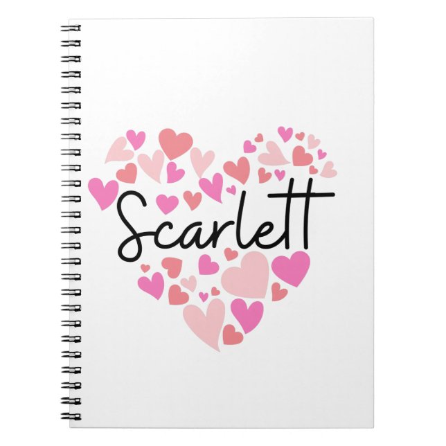 I kärlek Scarlett Anteckningsbok (Framsidan)