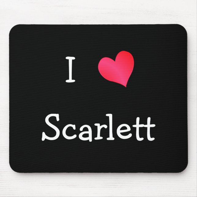 I Kärlek Scarlett Musmatta (Framsidan)