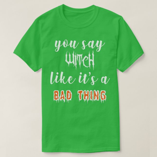 I Kärlek Scary Död Halloween Day häxa 1 T Shirt (Design framsida)