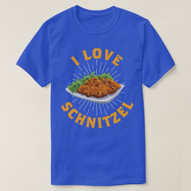 I kärlek schnitzel t shirt (Design framsida)