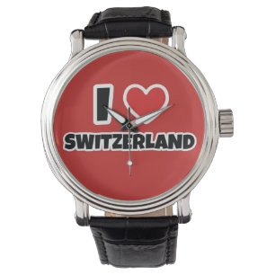 I kärlek Schweiz Armbandsur
