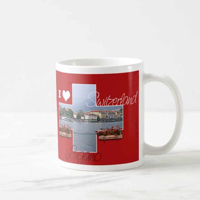I kärlek Schweiz Kaffemugg (Höger)