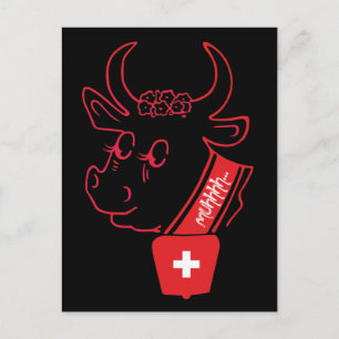 I kärlek Schweiz Postkarte Vykort