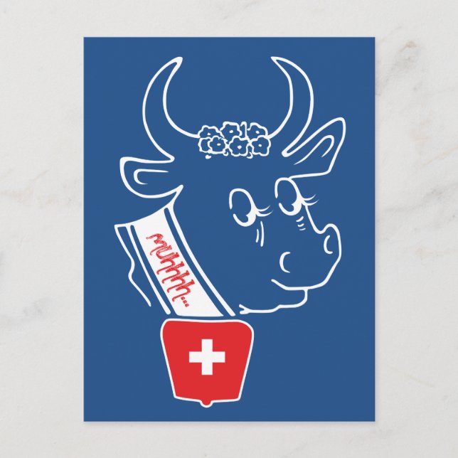 I kärlek Schweiz Postkarte Vykort (Framsida)