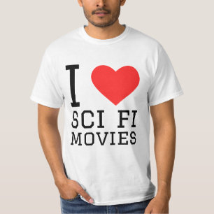 I kärlek sci fi-filmer t shirt