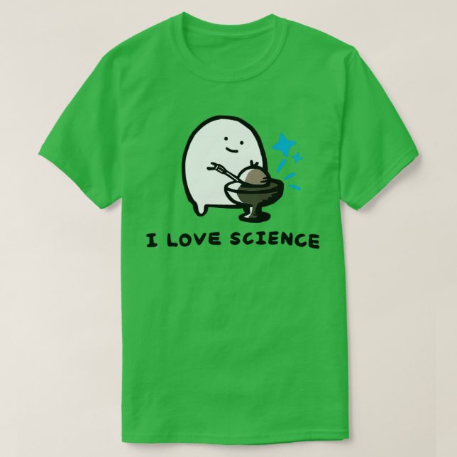 I Kärlek Science Demon Core  T Shirt (Design framsida)