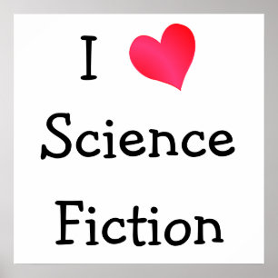 I KÄRLEK SCIENCE FICTION POSTER