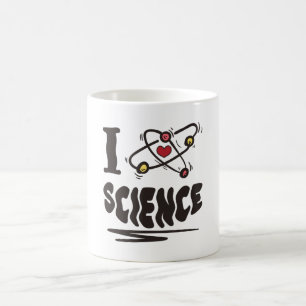 I kärlek Science Kaffemugg