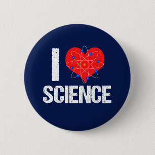 I Kärlek Science Knapp