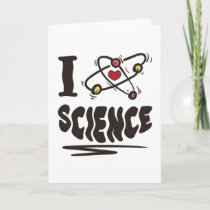 I kärlek Science Kort