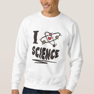 I kärlek Science Lång Ärmad Tröja