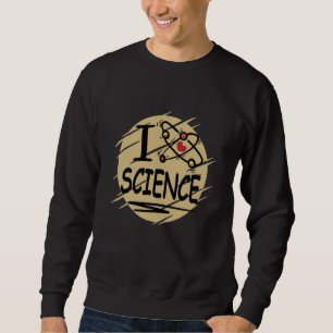 I kärlek Science Lång Ärmad Tröja