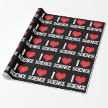 I Kärlek Science Presentpapper<br><div class="desc">I Kärlek Science,  som är papper med en mönster,  med en coola atom-modell som är omsluten kring ett rött hjärta. En underbar gåva till en vetenskapsman som kärlek experimenterar och lär sig om världen.</div>